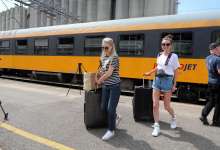This Season's First Tourist Train from Prague Arrives in Rijeka