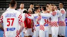 Croatia Handball against Slovenia in European Championship Prep Friendly Tonight