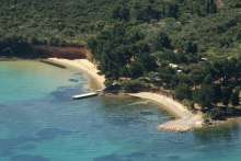 Tourists flocked to the naturalist beach FKK Sovinje on Pašman, well ahead of clothed guests.
