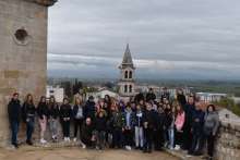 Students, Teachers, Croatian National Council in Serbia Members Visit Sinj