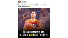 Bojan Bogdanović Second Croat to Cross NBA 8,000-Point Mark!