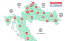 Croatia's Coronavirus Update: 639 New Cases, 12 Deaths, 1,005 Recoveries