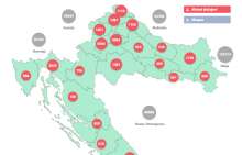 Croatia's Coronavirus Update: 5,709 New Cases, 68 Deaths