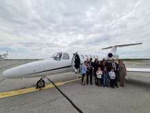 New Air Pannonia Aircraft from Osijek Solemnly Welcomed (PHOTOS)
