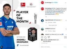 Andrej Kramaric Named Best Bundesliga Player in September!