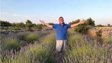 Harvesting Lavender on the Top of Hvar with Jadran Lazic