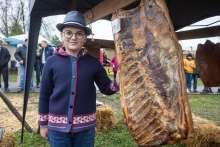 Karanac Spring Fair: 12 Year Old Beats Competition with Huge Slab of Bacon