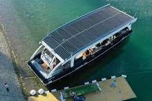 Solar-Powered Catamarans Sail Through the Island of Mljet